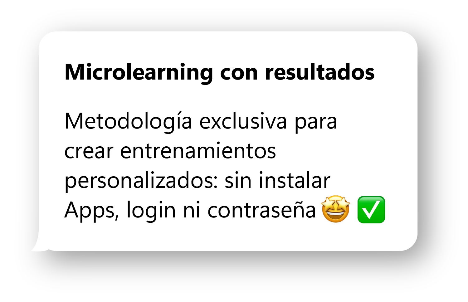 Microlearning con resultados